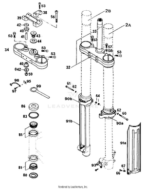 Front Fork Schematic