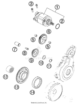 Electric Starter Schematic
