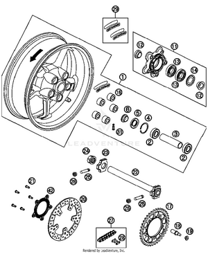 Rear Wheel Schematic