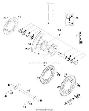 Rear Wheel Schematic