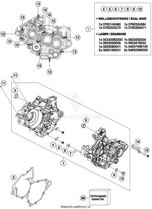 Engine Case Schematic