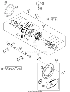 Rear Wheel Schematic