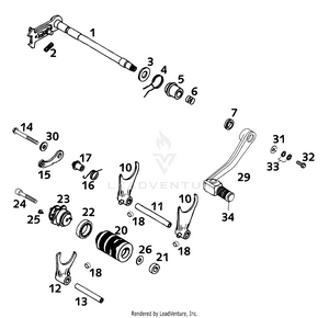 Shifting Mechanism Schematic