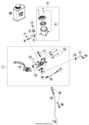 Front Brake Control Schematic