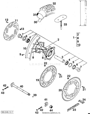 Rear Wheel Schematic