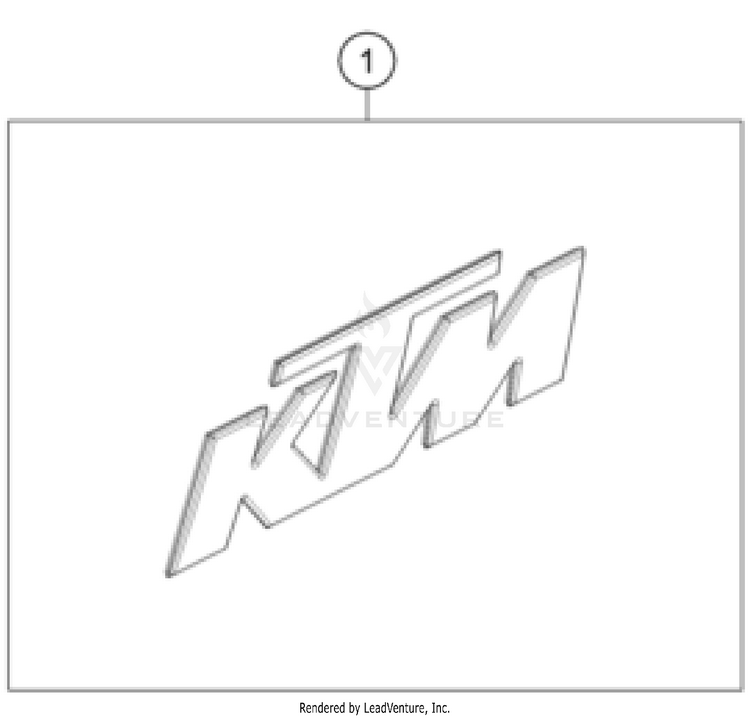 Decal 1390 SUPER DUKE R EVO, black CHASSIS - 2024 Schematic