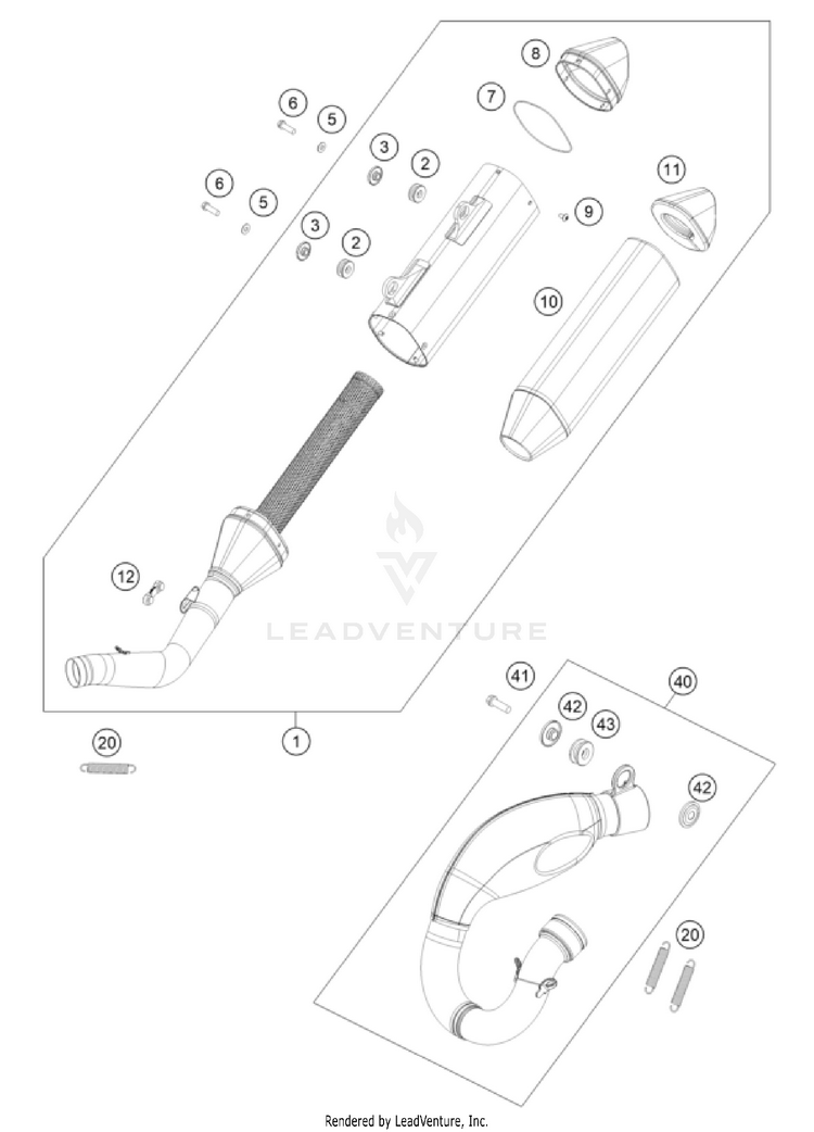Exhaust System Schematic