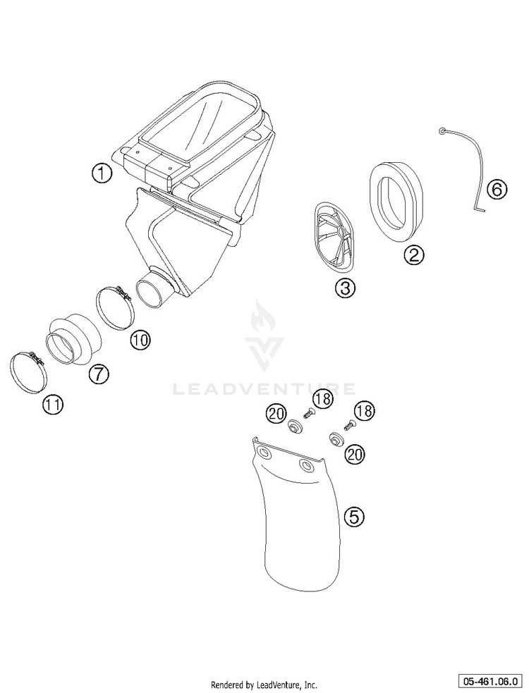 Air Filter Box Schematic