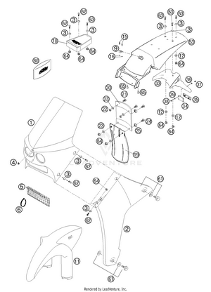 Mask, Fenders Schematic