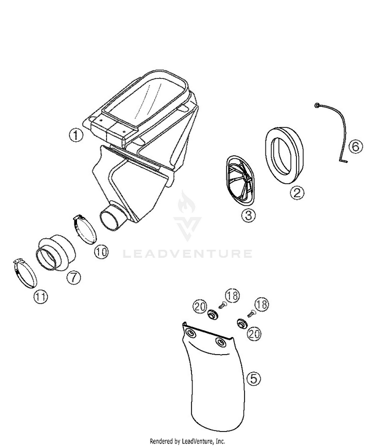 Air Filter Box Schematic