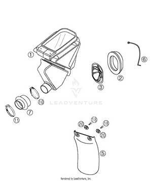 Air Filter Box Schematic