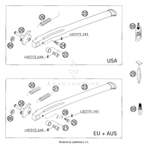 Side Stand Schematic