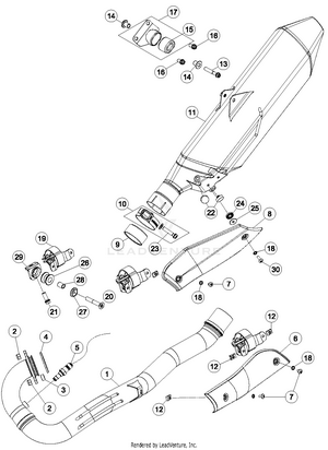 Exhaust System Schematic