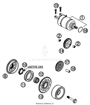 Electric Starter Schematic