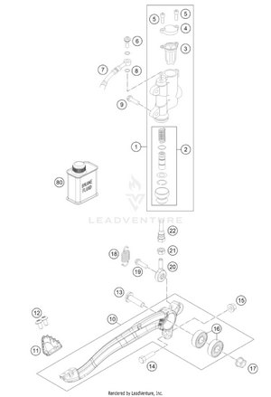 Rear Brake Control Schematic
