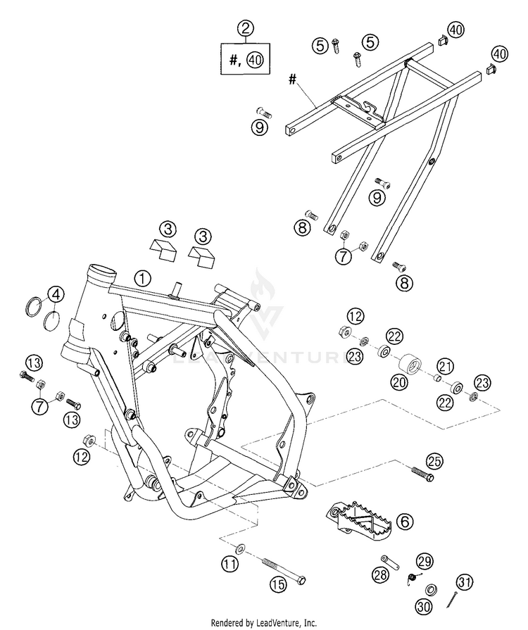 Frame, Sub Frame Schematic