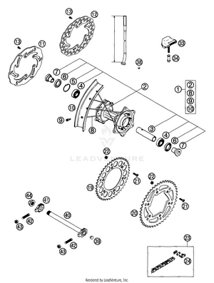 Rear Wheel Schematic