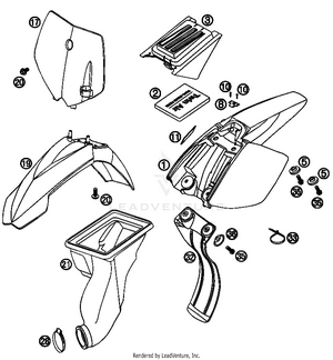 Mask, Fenders Schematic