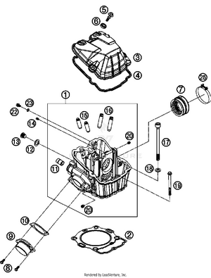 Cylinder Head Schematic