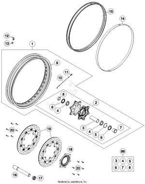 Front Wheel Schematic