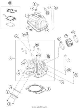 Cylinder Head Schematic