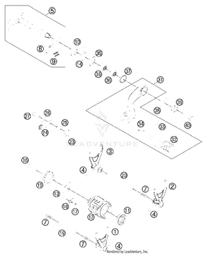Shifting Mechanism Schematic