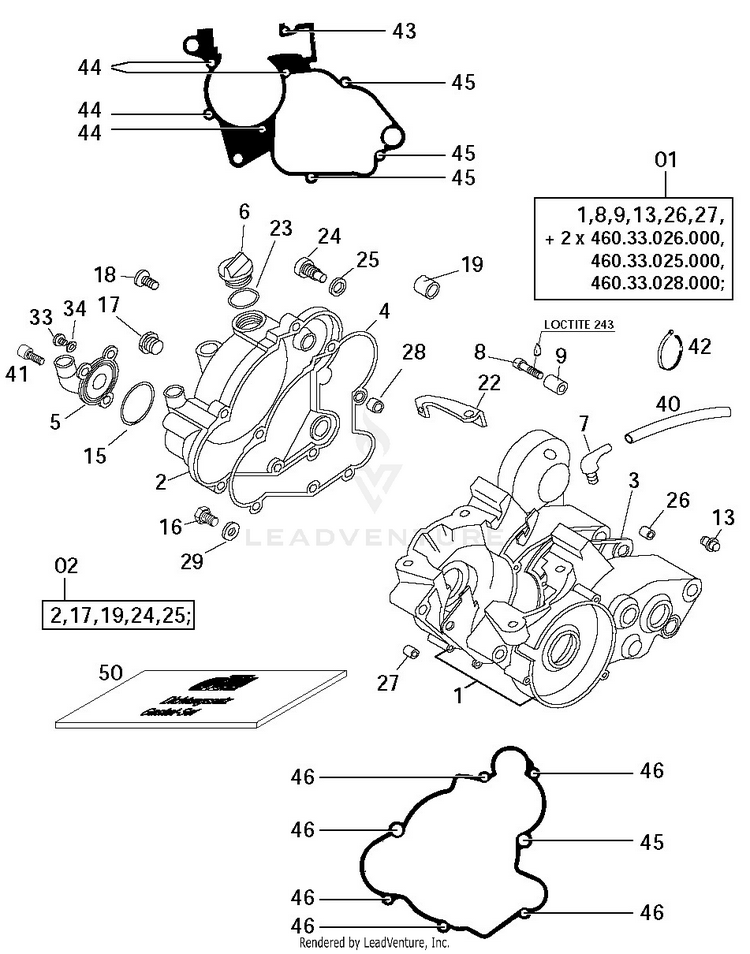 Engine Case Schematic