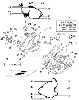 Engine Case Schematic