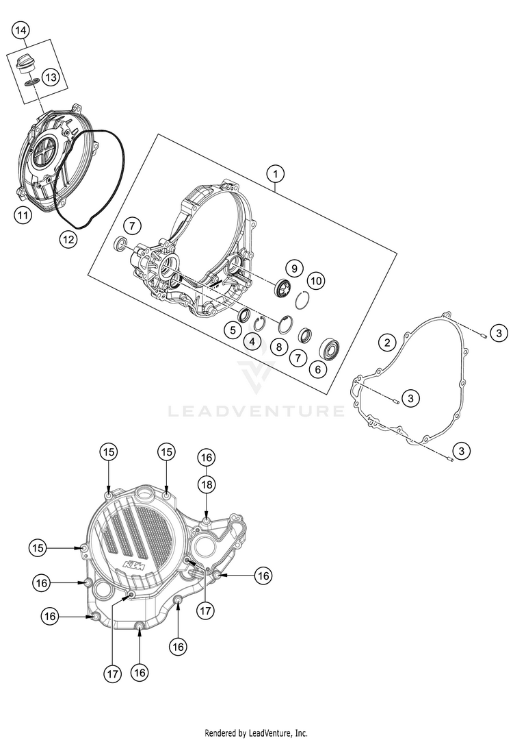 Clutch Cover Schematic