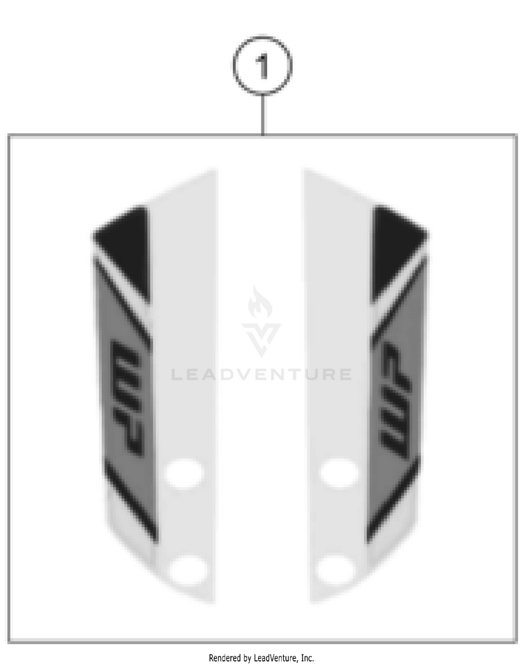 Decal 390 ADVENTURE SPOKE W, orange-B.D. CHASSIS - 2024 Schematic