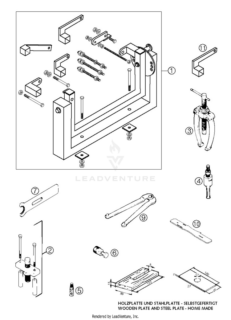 Special Tools Schematic