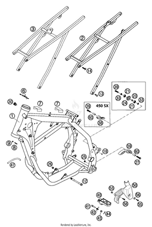 Frame, Sub Frame Schematic