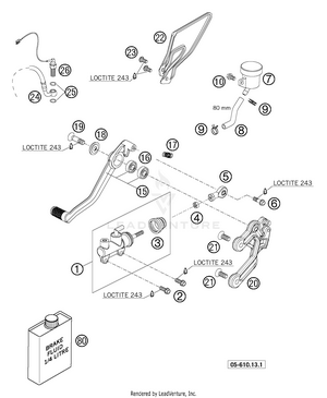 Rear Brake Control Schematic