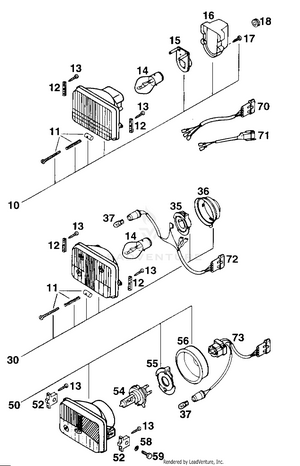 Headlight Schematic