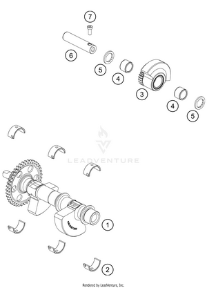 Balancer Shaft Schematic