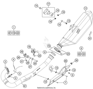 Exhaust System Schematic