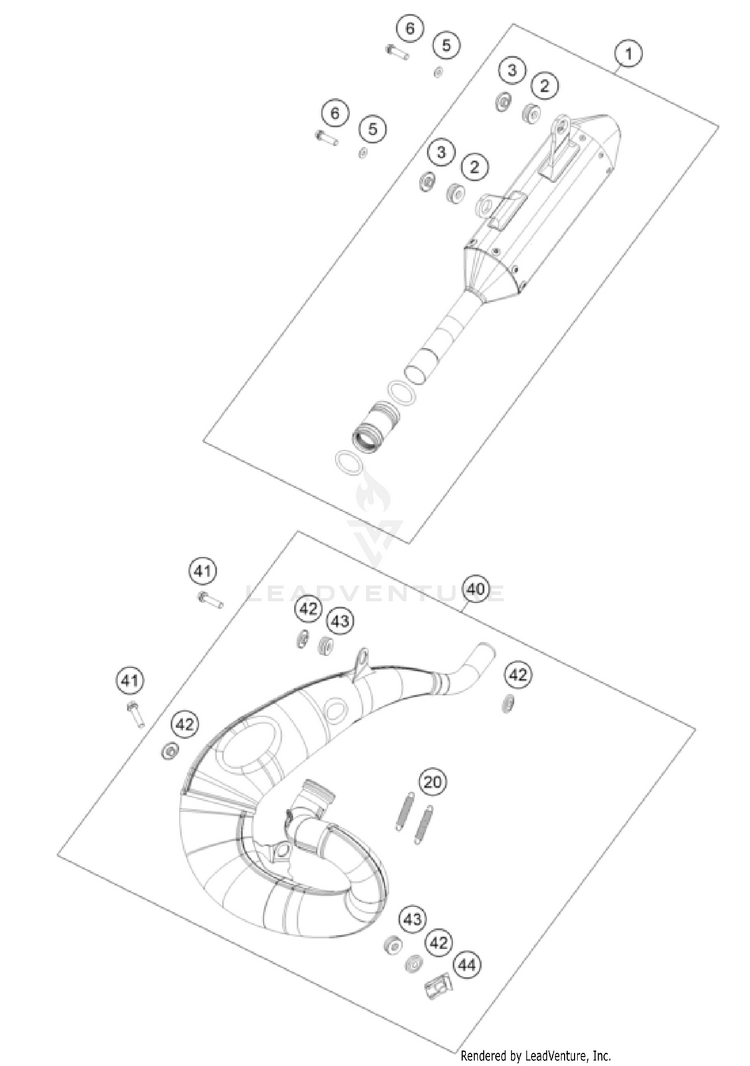 Exhaust System Schematic