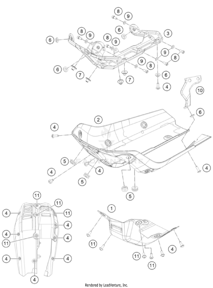 Cover 390 ADVENTURE SPOKE W, orange-B.D. CHASSIS - 2024 Schematic