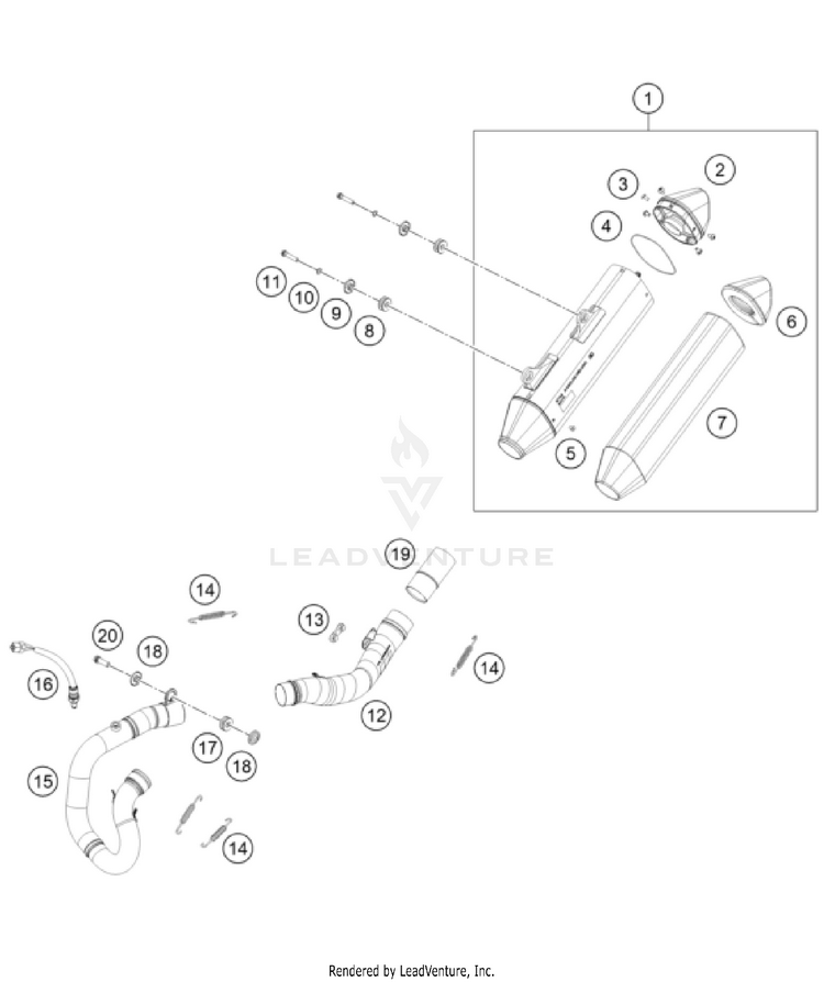 Exhaust System Schematic