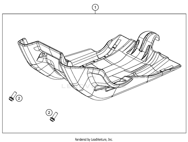 Engine Guard 450 EXC-F SIX DAYS CHASSIS - 2019 Schematic