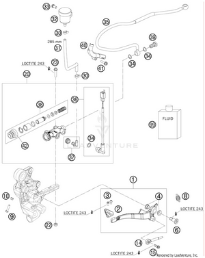Rear Brake Control Schematic