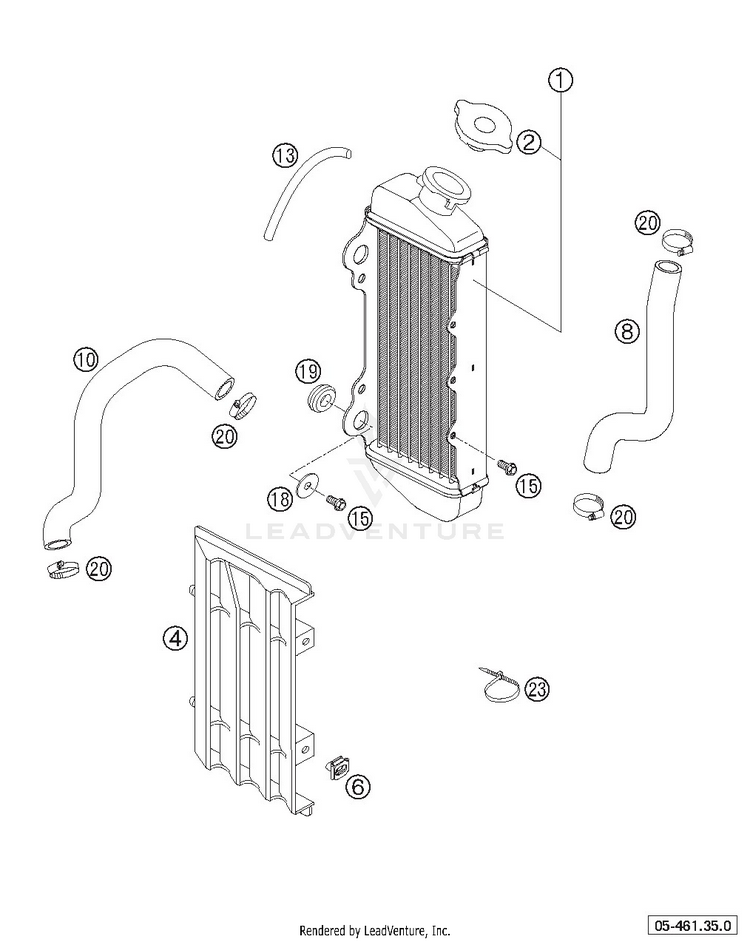 Cooling System Schematic