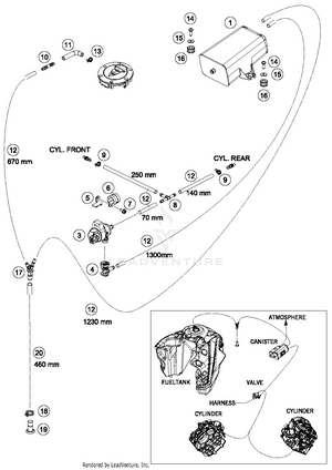 Evaporate Canister Schematic