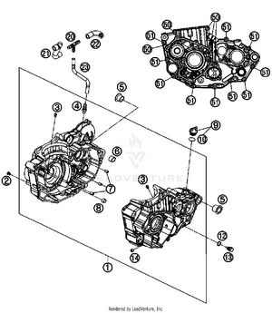 Engine Case Schematic