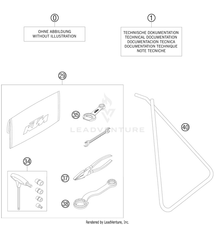 Beipack 105 SX Chassis - 2011 Schematic