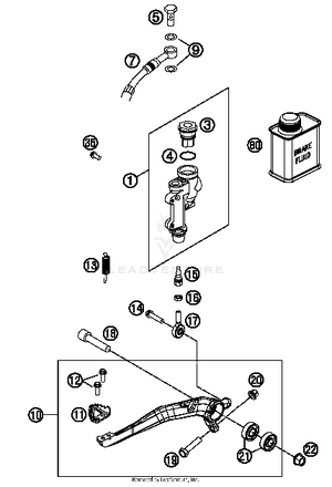 Rear Brake Control Schematic