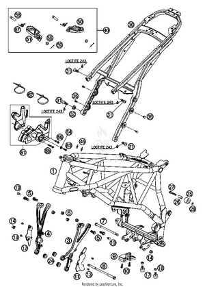 Frame,sub Frame Schematic