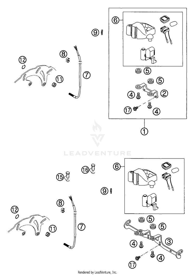 Speedometer Sigma Sport 125 SX Chassis - 2002 Schematic