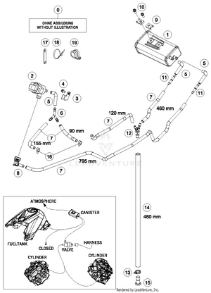 Evaporative Canister Schematic