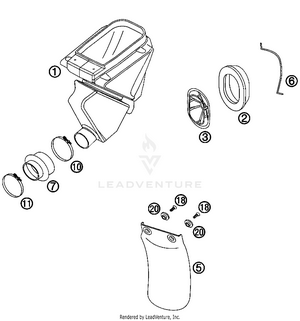 Air Filter Box Schematic
